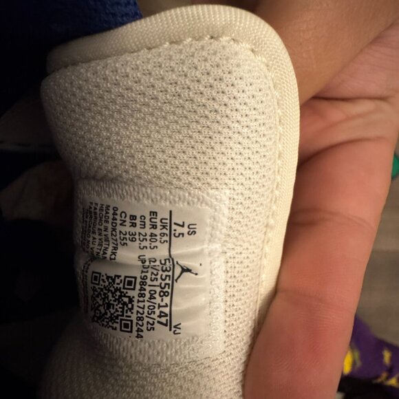 💙🔥 Air Jordan 1 Low “Aquatone” | Men’s 7.5 | NEW IN BOX 🔥💙 - Picture 11 of 12